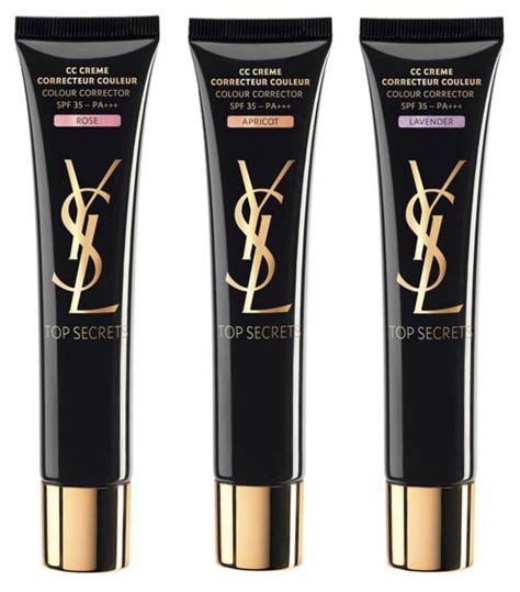 ysl cc霜|TOP SECRETS CC CREME .